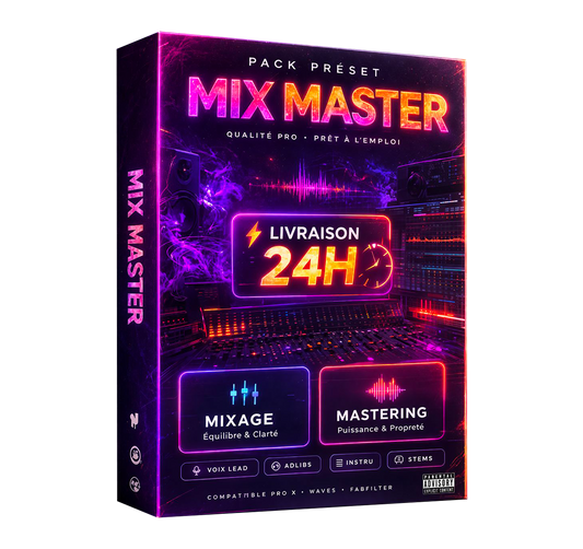 MIX & MASTERING PRO - LIVRÉ EN 24H