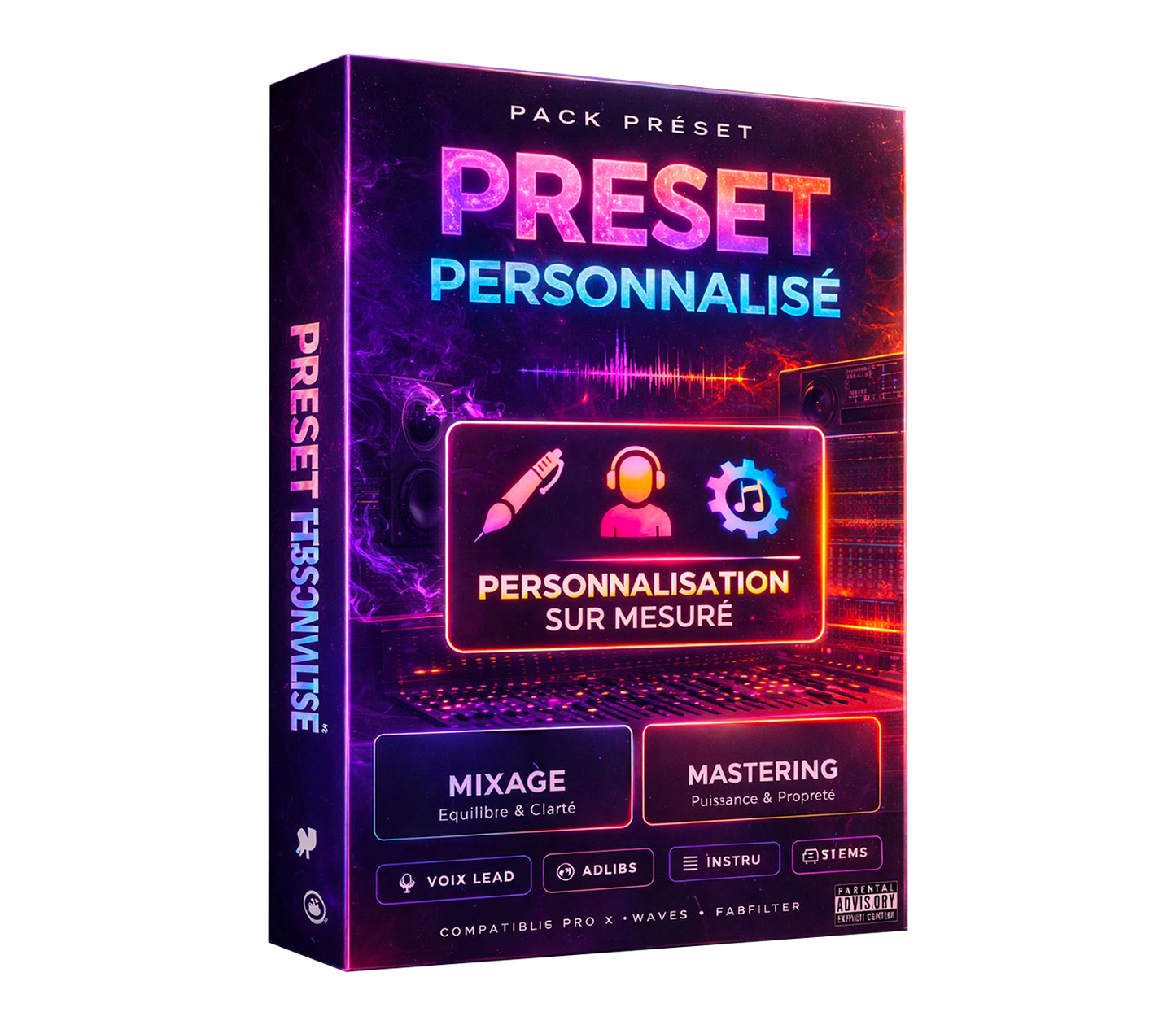 Ton preset vocal 100% personnalisé – SON PRO en 1 clic