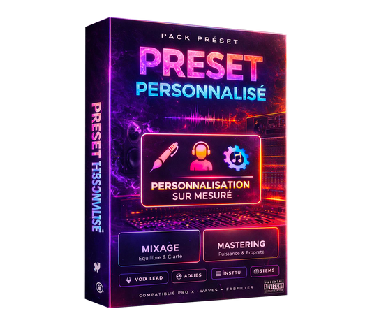 Ton preset vocal 100% personnalisé – SON PRO en 1 clic