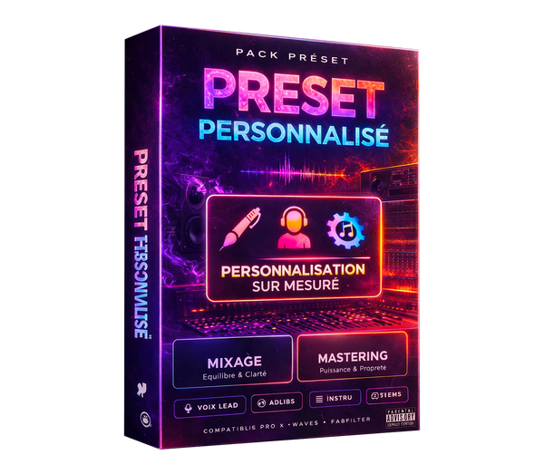 Ton preset vocal 100% personnalisé – SON PRO en 1 clic